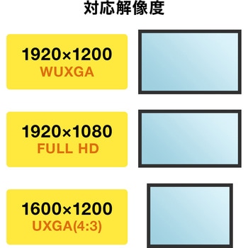 変換アダプタ_DisplayPort-VGA サンワサプライ