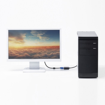変換アダプタ_DisplayPort-VGA サンワサプライ