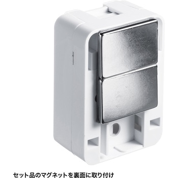 ローゼットキット_CAT6A_マグネット付き サンワサプライ