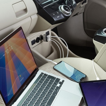 カーチャージャー_USB Power Delivery対応_67W サンワサプライ