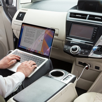 カーチャージャー_USB Power Delivery対応_67W サンワサプライ