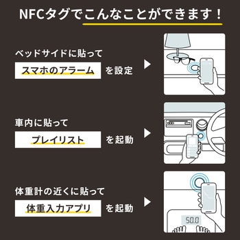 NFCタグ_100枚入り サンワサプライ