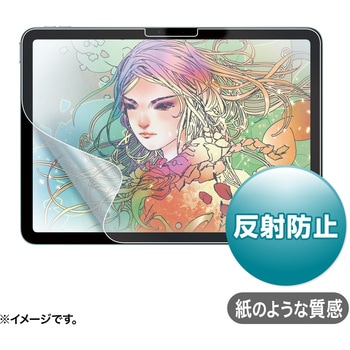 液晶保護反射防止フィルム_Apple iPad Air 11インチ M2対応_紙のような質感 サンワサプライ