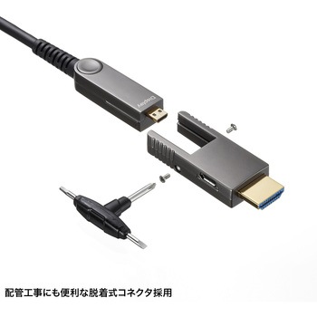 HDMIアクティブケーブル_4K/60Hz対応 サンワサプライ