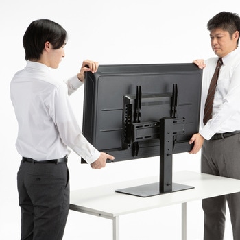 液晶ディスプレイスタンド_32～55型対応_卓上用 サンワサプライ
