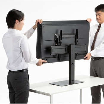 液晶ディスプレイスタンド_37～65型対応_卓上用 サンワサプライ