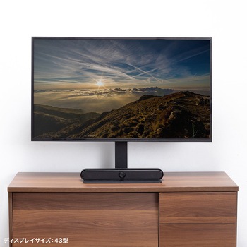 液晶ディスプレイスタンド_37～65型対応_卓上用 サンワサプライ