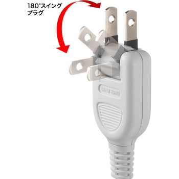 電源タップ_スリム サンワサプライ