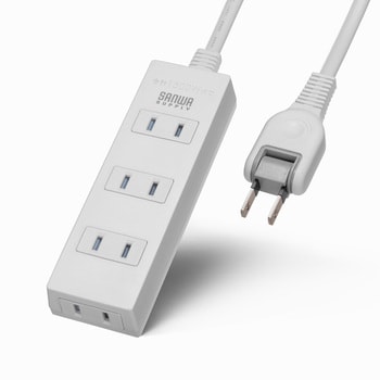 電源タップ_火災予防機能付き サンワサプライ