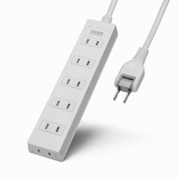 電源タップ_火災予防機能付き サンワサプライ