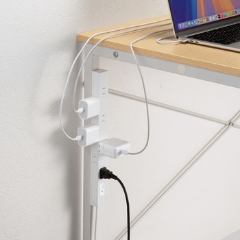 電源タップ_雷ガード付き_スリム サンワサプライ
