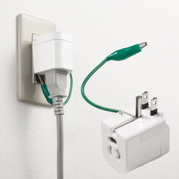 電源アダプタ_温度&電流ヒューズ内蔵 - サンワサプライ