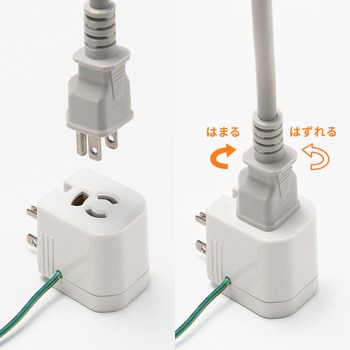 電源アダプタ_温度&電流ヒューズ内蔵 サンワサプライ