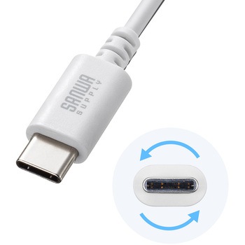 USB TypeC-Aケーブル_USB2.0 サンワサプライ