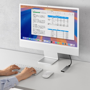 USB TypeC延長ケーブル_USB 5Gbps_PD100W対応 サンワサプライ