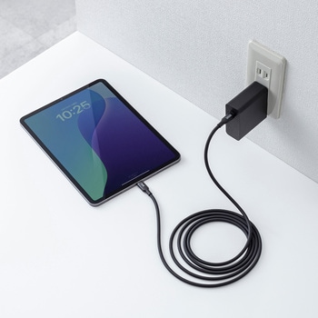 USB TypeCケーブル_USB2.0_PD240W対応 サンワサプライ
