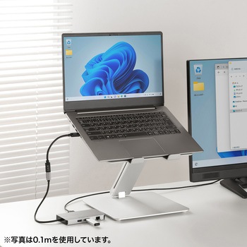 USB TypeC延長ケーブル_USB 5Gbps_PD100W対応 サンワサプライ