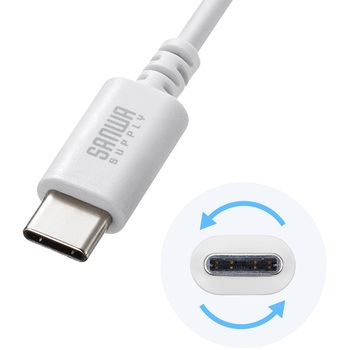 USB TypeC-Aケーブル_USB2.0 サンワサプライ