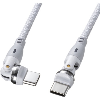 USB TypeCケーブル_USB2.0_回転 サンワサプライ