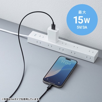 USB TypeC-Aケーブル_USB2.0 サンワサプライ