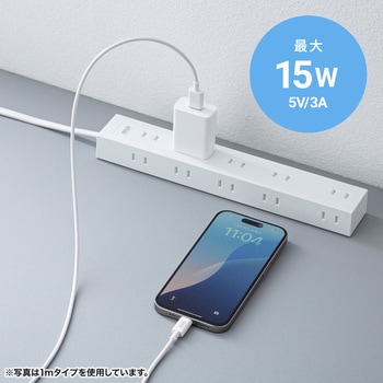 USB TypeC-Aケーブル_USB2.0 サンワサプライ