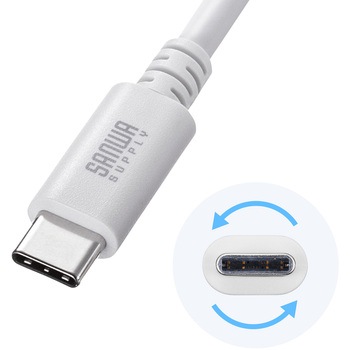 USB TypeC-Aケーブル_USB2.0 サンワサプライ
