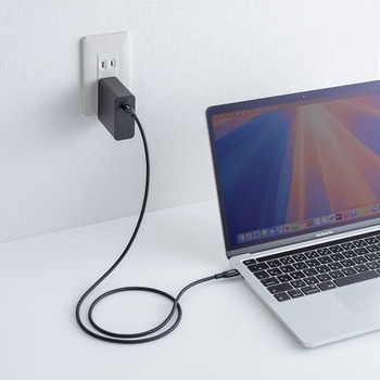 USB TypeCケーブル_USB2.0_PD240W対応 サンワサプライ