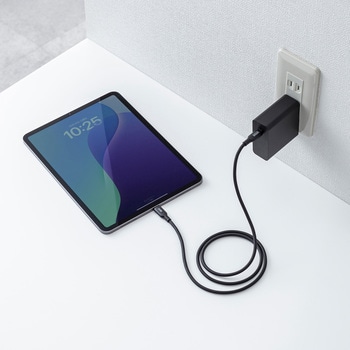 USB TypeCケーブル_USB2.0_PD240W対応 サンワサプライ