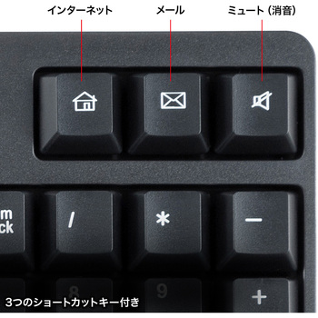 キーボード_ワイヤレス_USB TypeC(静音/マウス付き) サンワサプライ