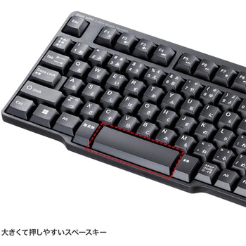 キーボード_ワイヤレス_USB TypeC(静音/マウス付き) サンワサプライ