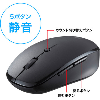 キーボード_ワイヤレス_USB TypeC(静音/マウス付き) サンワサプライ