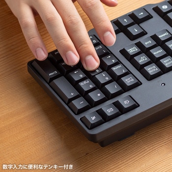 キーボード_ワイヤレス サンワサプライ