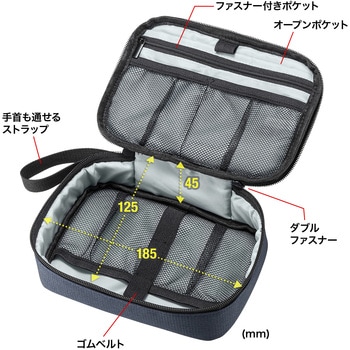 小物ポーチ_トラベル サンワサプライ