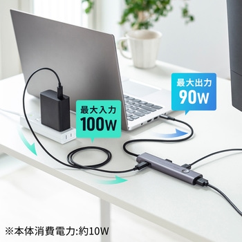 USBハブ_USB 5Gbps_HDMIポート付き サンワサプライ