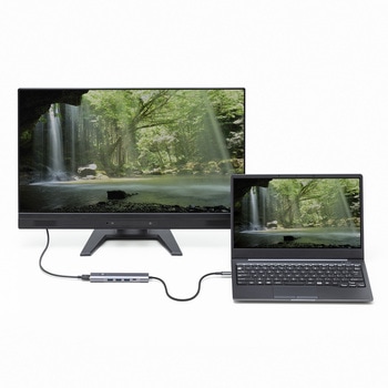 USBハブ_USB 5Gbps_HDMIポート付き サンワサプライ