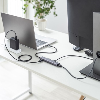 USBハブ_USB 5Gbps_HDMIポート付き サンワサプライ