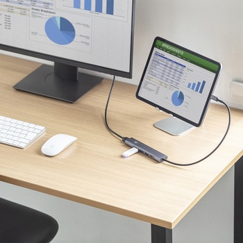 USBハブ_USB 5Gbps_HDMIポート付き サンワサプライ