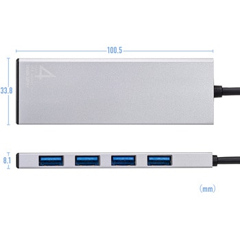 USBハブ_USB TypeC サンワサプライ