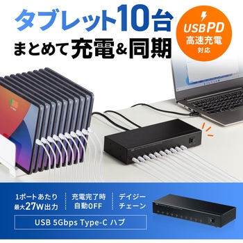 USBハブ_USB 5Gbps サンワサプライ