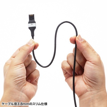 LANケーブル_CAT6A_マグネットブレイクアウェイ サンワサプライ