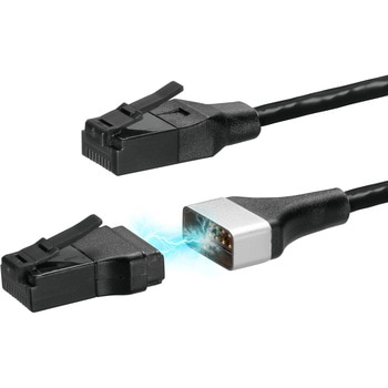 LANケーブル_CAT6A_マグネットブレイクアウェイ サンワサプライ