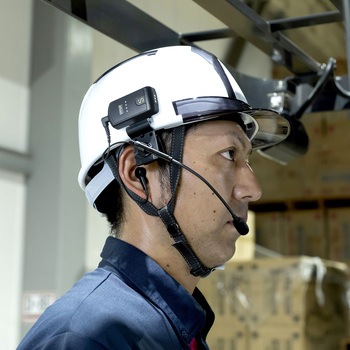 イヤホンマイク_ワイヤレスガイド用_ヘルメット用 サンワサプライ