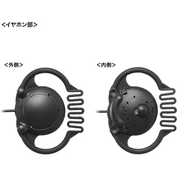 イヤホンマイク_ワイヤレスガイド用_子機用 サンワサプライ