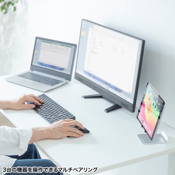 ブルーLEDマウス_Bluetooth 5.0_静音 サンワサプライ