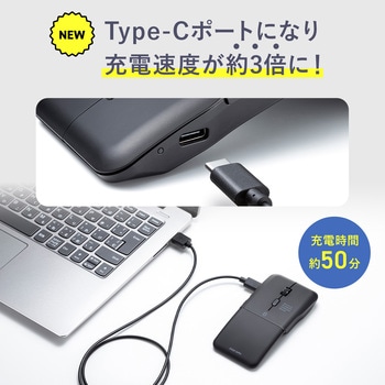 ブルーLEDマウス_Bluetooth 5.0_静音 サンワサプライ