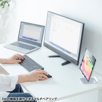 ブルーLEDマウス_Bluetooth 5.0_静音 サンワサプライ