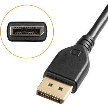 DisplayPortケーブル_Ver2.1_40Gbps転送対応 サンワサプライ