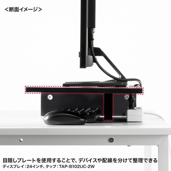 机上ラック サンワサプライ