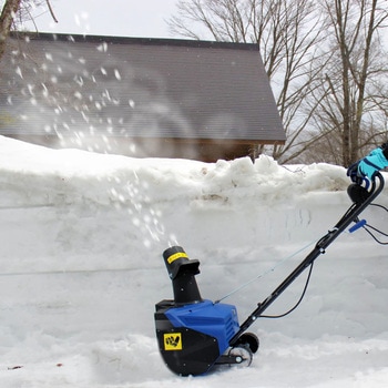 電動除雪機 スノーブロワー・ヘッドライト付(家庭用・100V仕様) PowerG