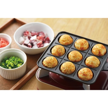 スプラウト 鉄鋳物製たこ焼きプレート パール金属